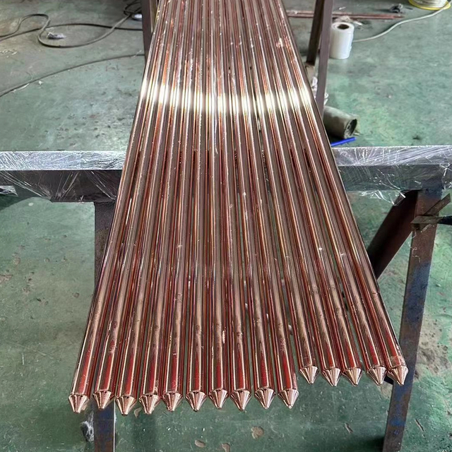 Tianjin Factory Copper Thround Grong Flat jekleno jekleno jekleno elektrodo bakreno okroglo jeklo